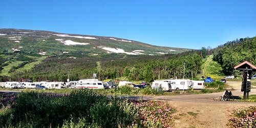 Björklidens Camping. 